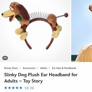 Disney Slinky Dog Brown and Tan Headband